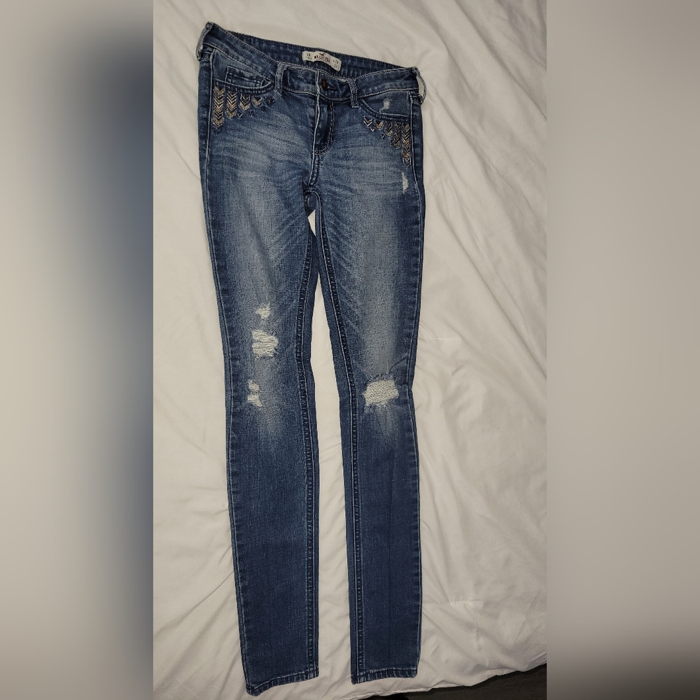 Girl Hollister Jeans.